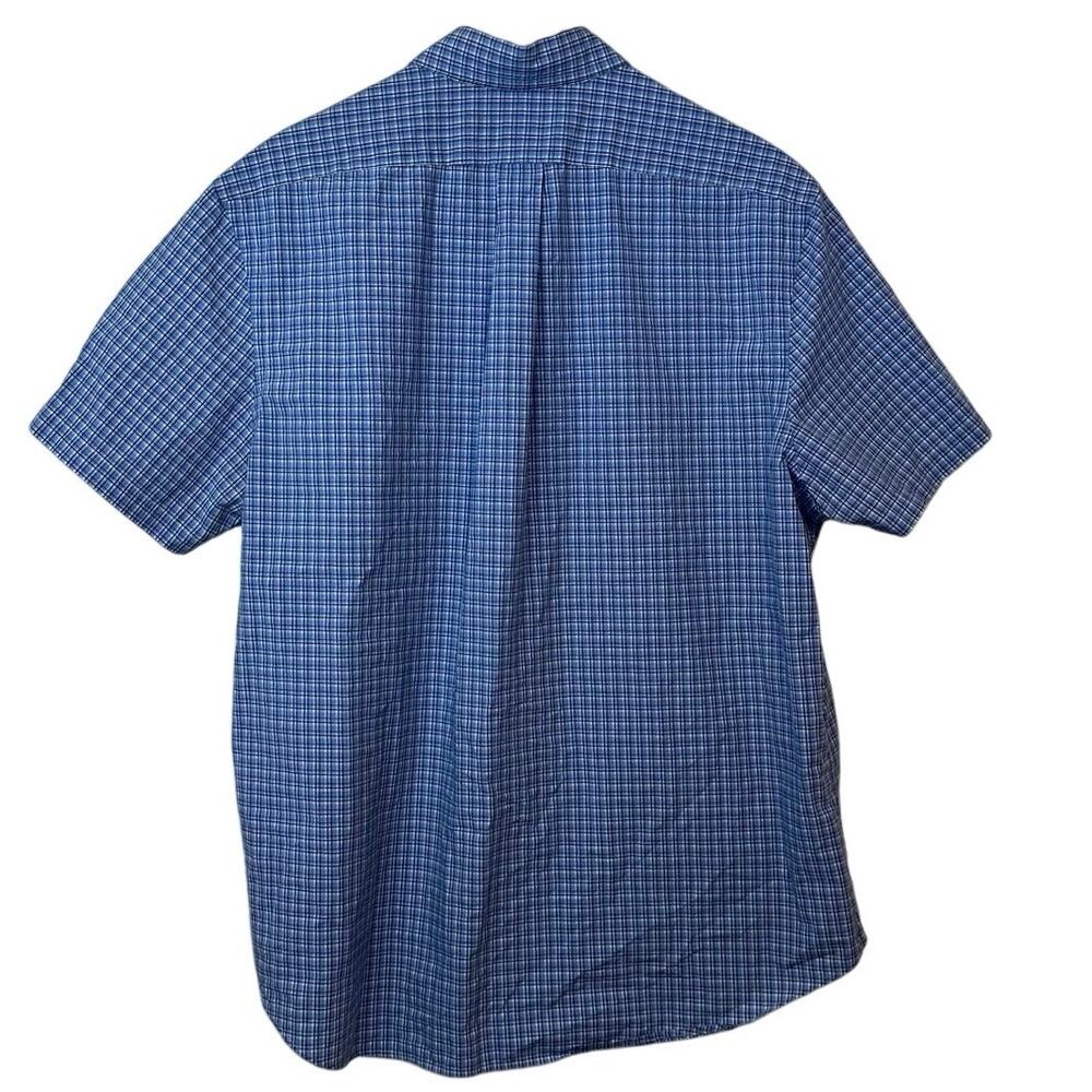 Ralph Lauren Men’s Plaid Button Down Short Sleeve Shirt
Size XL Pony Logo Office - Picture 2 of 10